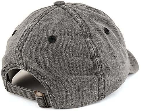 Trendy Apparel Shop Slay Embroidered Pigment Dyed Washed Unstructured Baseball Cap