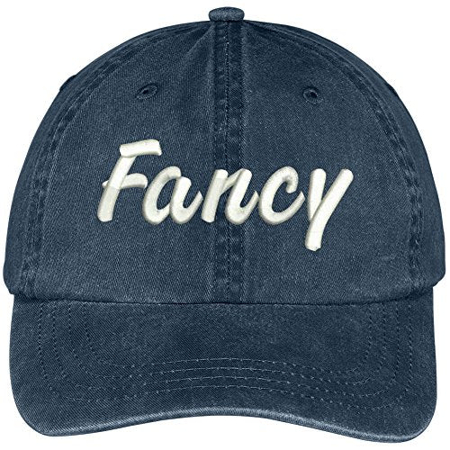 Trendy Apparel Shop Fancy Embroidered Soft Crown Cotton Adjustable Cap
