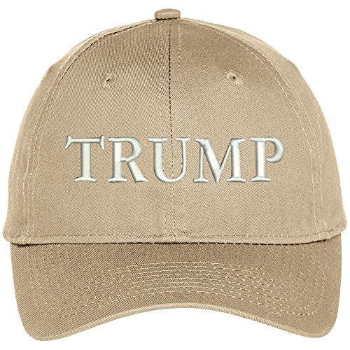 Trendy Apparel Shop Trump Embroidered High Profile Adjustable Baseball Cap