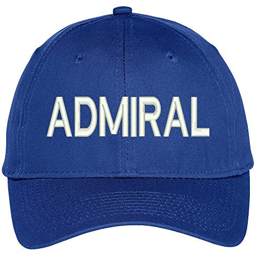 Trendy Apparel Shop Admiral Embroidered Baseball Cap