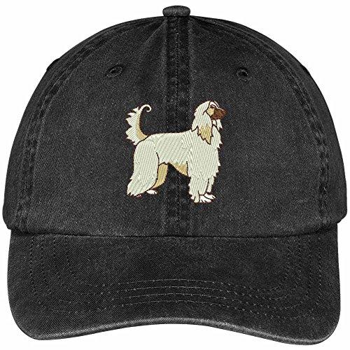 Trendy Apparel Shop Afghan Embroidered Dog Theme Low Profile Dad Hat Cotton Cap