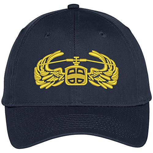 Trendy Apparel Shop US Army Air Assault Embroidered High Profile Baseball Cap
