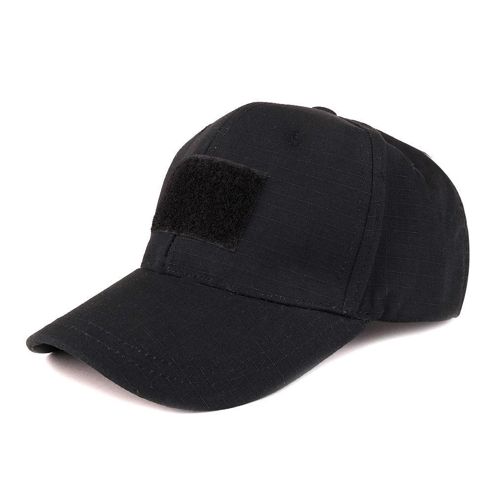 Trendy Apparel Shop Kid's Youth Size Tactical Cap with Hook and Loop Patch