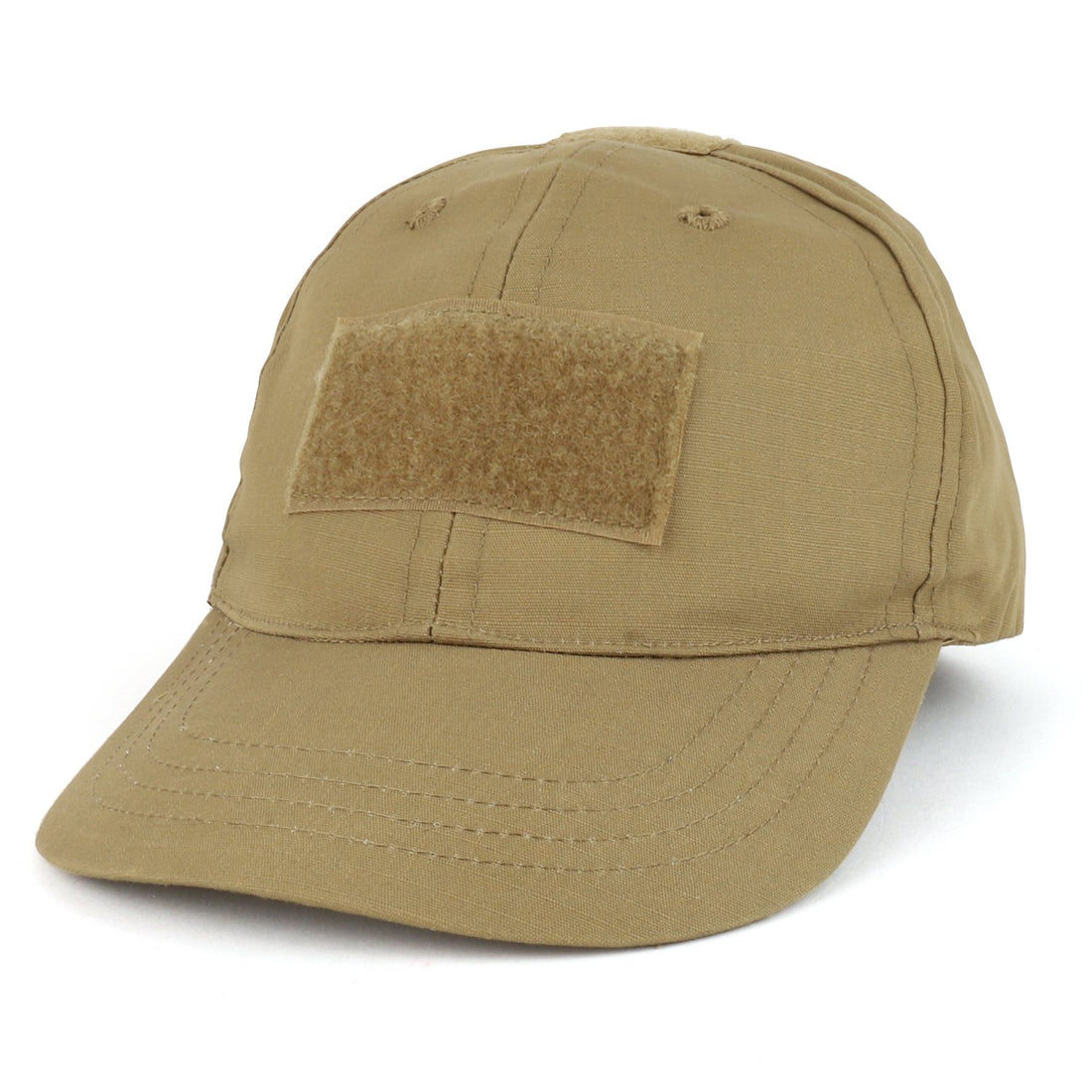 Trendy Apparel Shop Kid's Youth Unstructured Ripstop Hook and Loop Tactical Cap