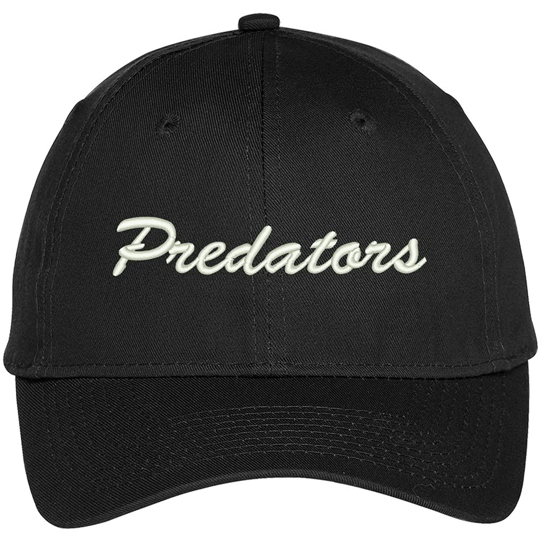 Trendy Apparel Shop Predators Embroidered Precurved Adjustable Cap