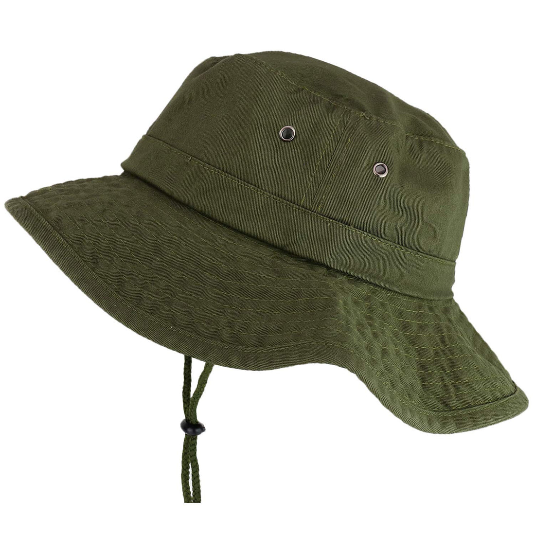 Trendy Apparel Shop XXL Oversize Large Brim 100% Cotton Outdoor Boonie Hat