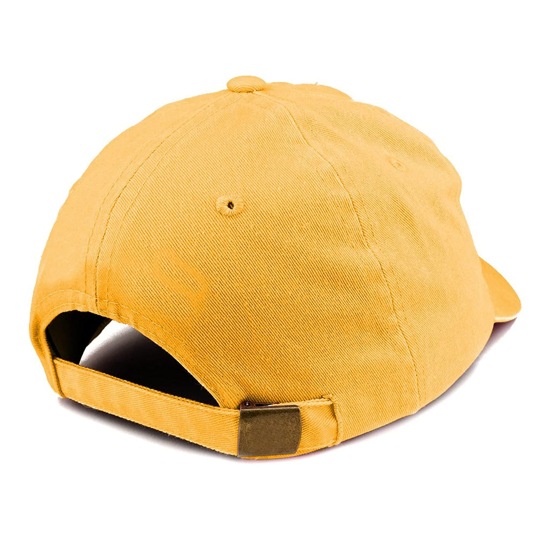 Trendy Apparel Shop Established 1976 Embroidered 42nd Birthday Gift Pigment Dyed Washed Cotton Cap - Mango