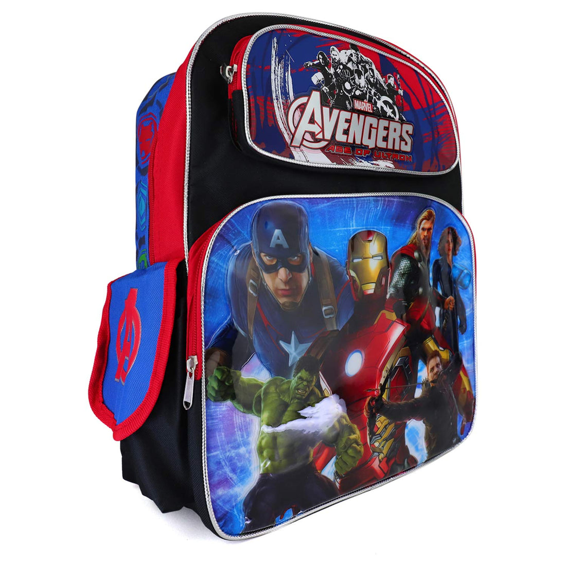 Trendy Apparel Shop Boy's Avengers Age of Ultron Large School Backpack