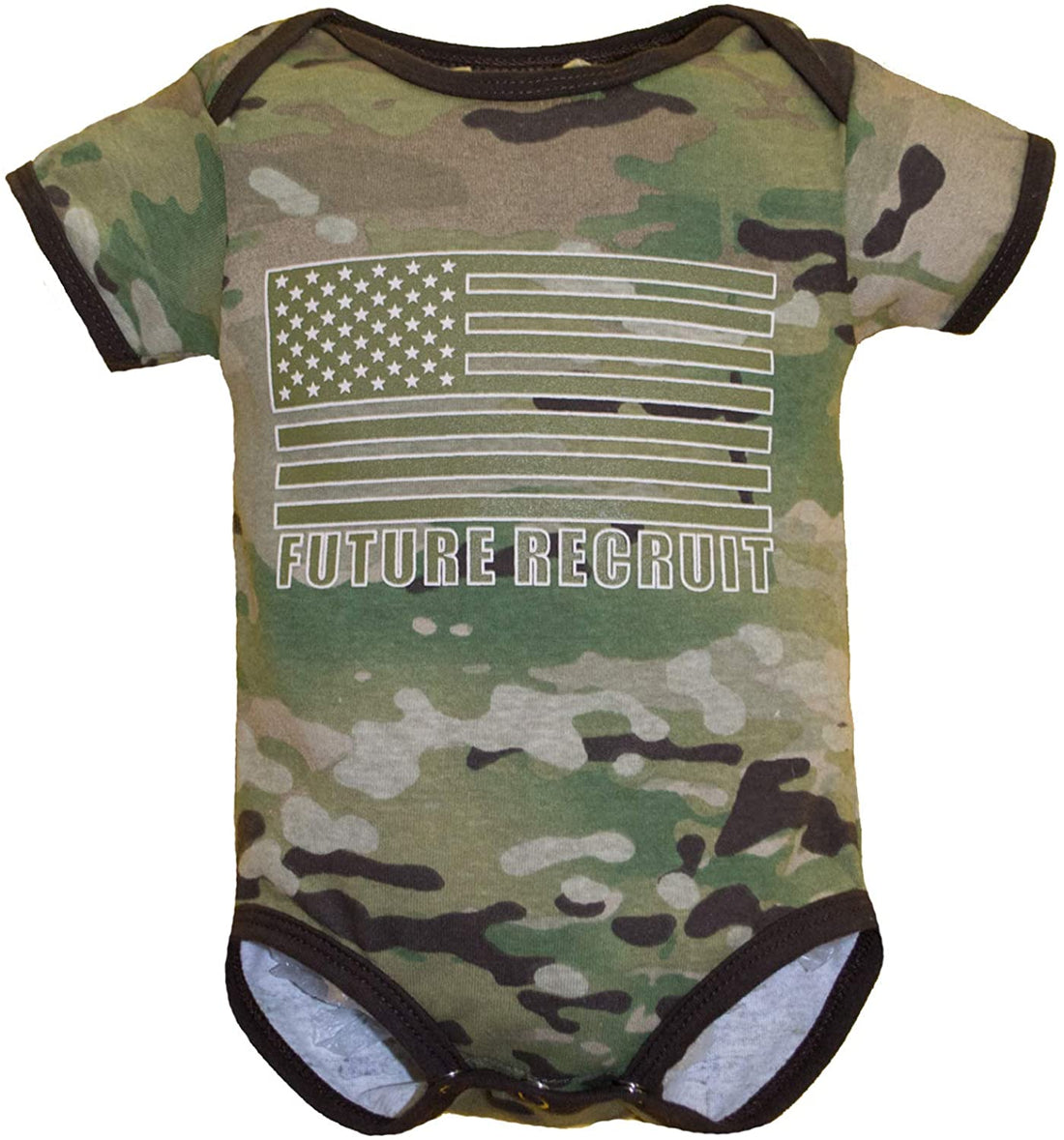 Trendy Apparel Shop Infant Future Recruit Camouflage Onesie