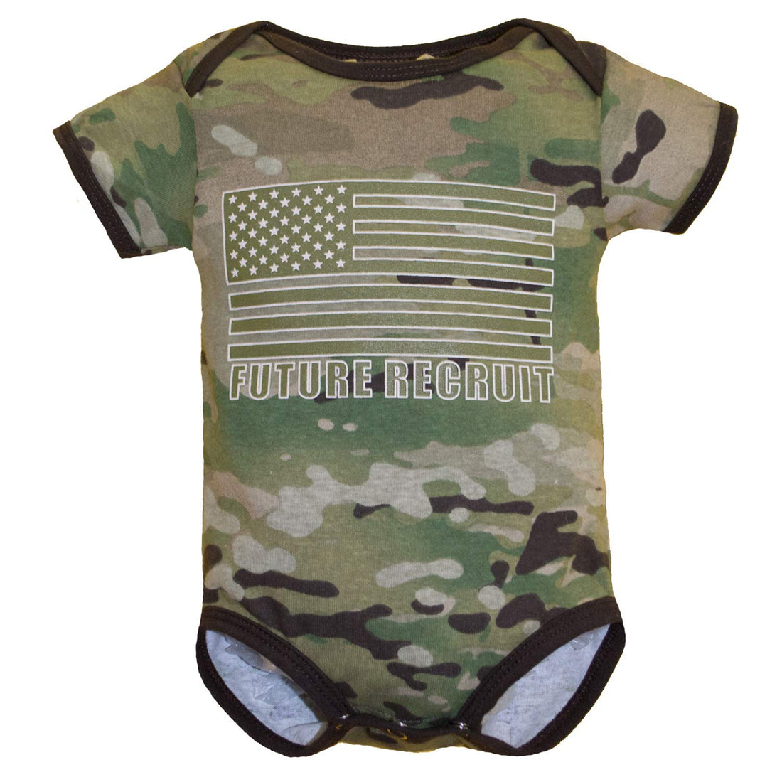 Trendy Apparel Shop Infant Future Recruit Camouflage Onesie