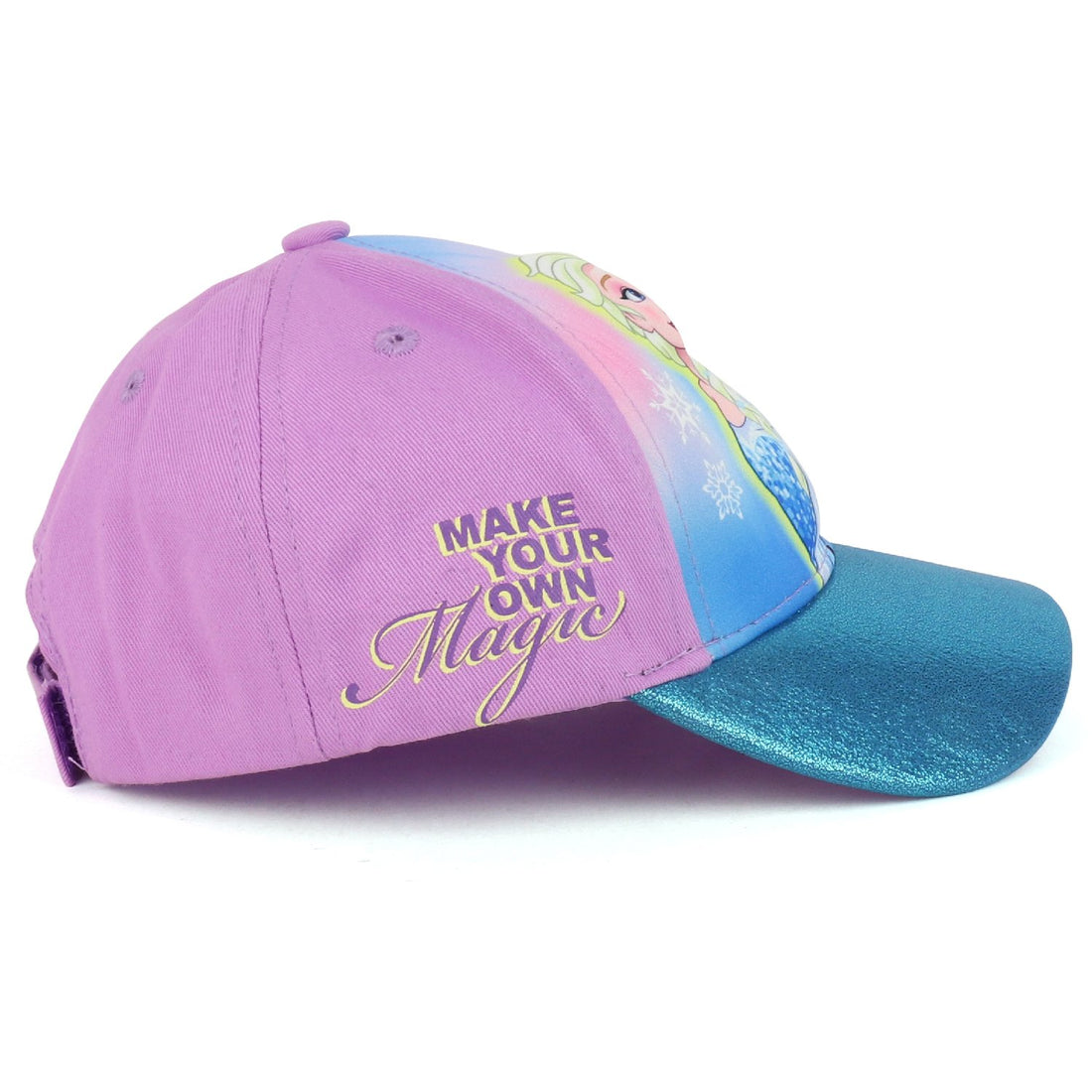 Trendy Apparel Shop Girls Kid's Frozen Anna and Elsa 3D Pop Baseball Cap