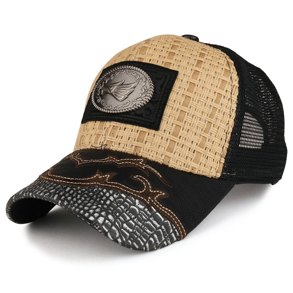 Trendy Apparel Shop Straw Design Metallic Hecho EN Mexico  display picture 3