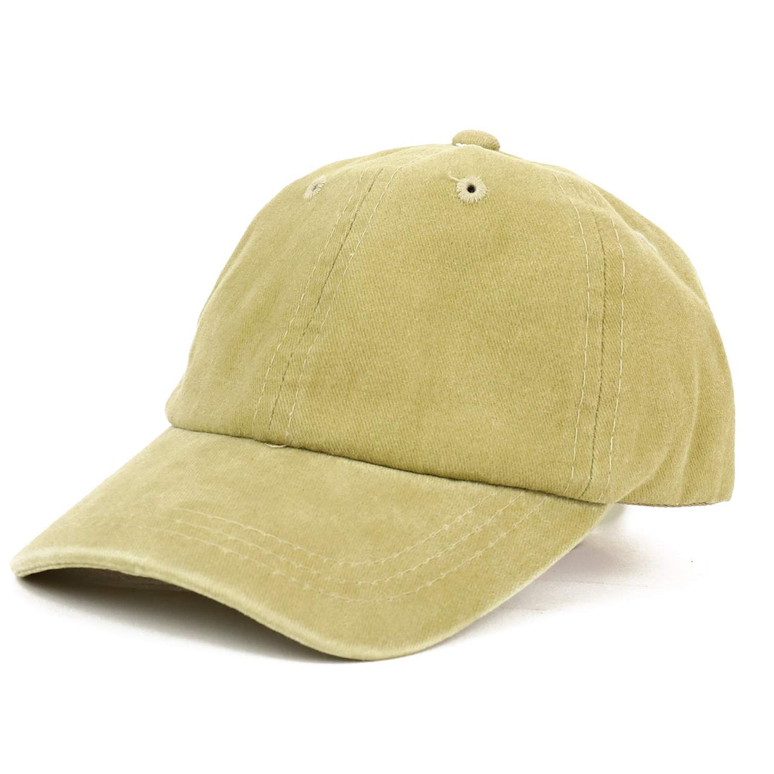 Trendy Apparel Shop Infant Size Unstructured Pigment Dyed Washed Baseball Cap - Multipack - Black Navy