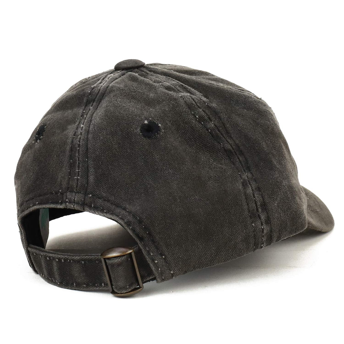 Trendy Apparel Shop Infant Size Unstructured Pigment Dyed Washed Baseball Cap - Multipack - Black Navy