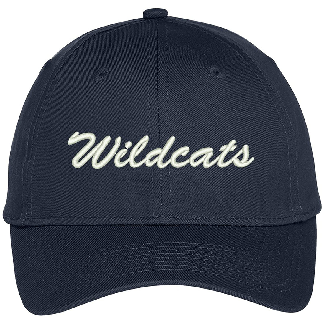 Trendy Apparel Shop Wildcats Embroidered Team Nickname Mascot Cap