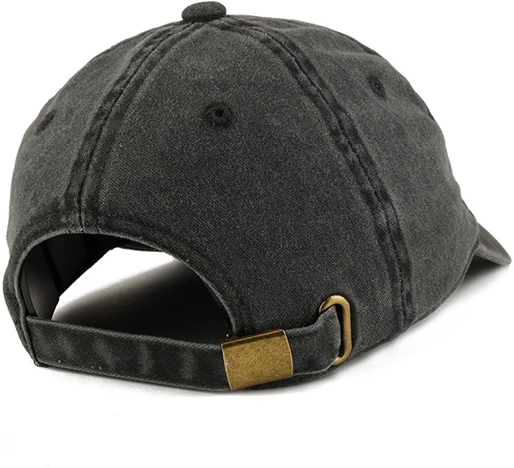 Trendy Apparel Shop Slay Embroidered Pigment Dyed Unstructured Cap