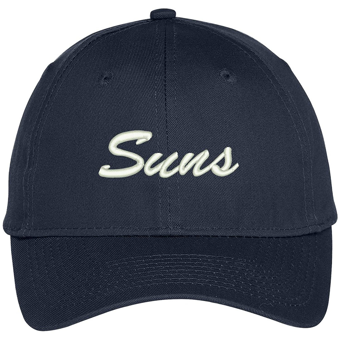 Trendy Apparel Shop Suns Embroidered Precurved Adjustable Cap