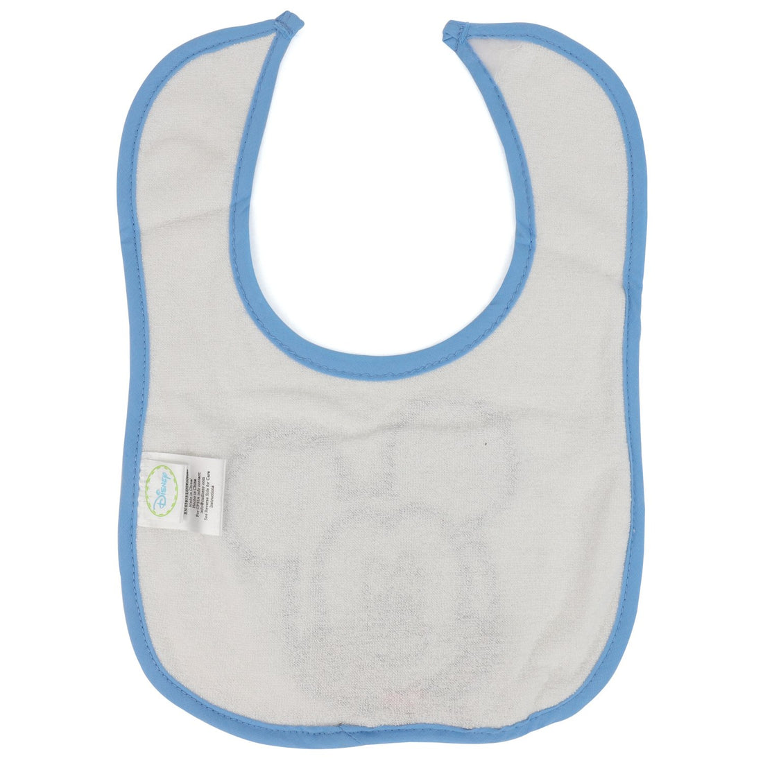 Trendy Apparel Shop Mickey Mouse and Minnie Mouse Embroidered Baby Bib 2 Pack - PINK BLUE