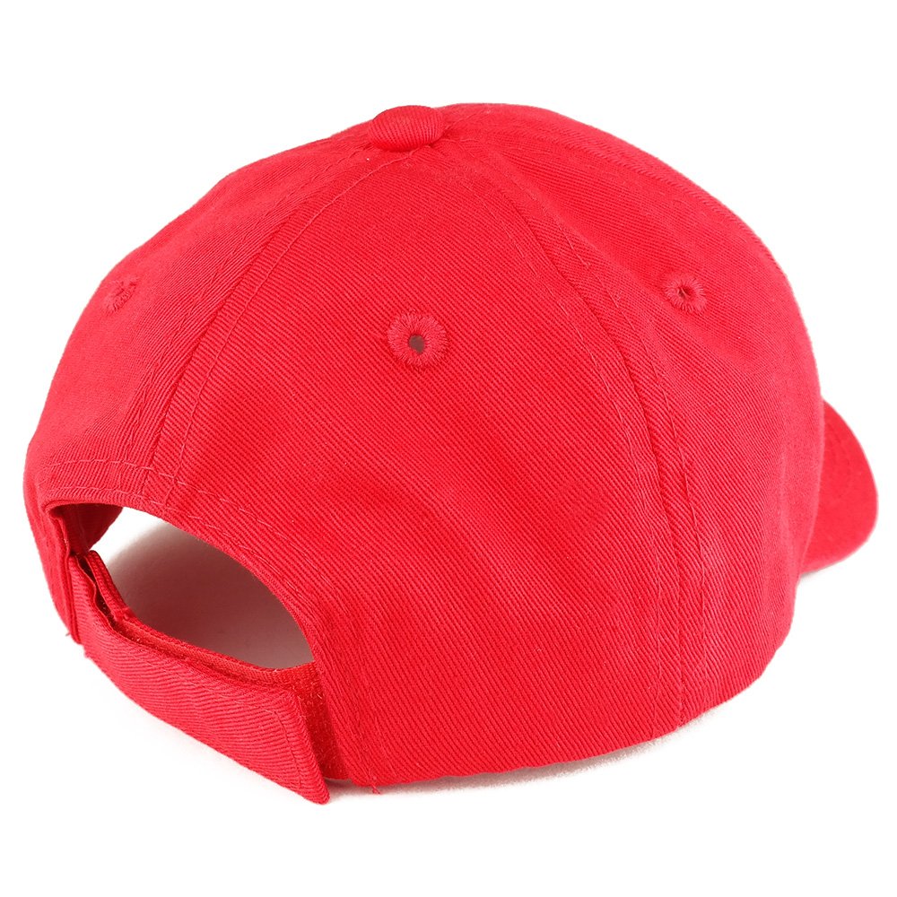 Trendy Apparel Shop Baby Infant Plain Unstructured Adjustable Baseball Cap - Multipack - Burgunday Red Pink Hot Pink