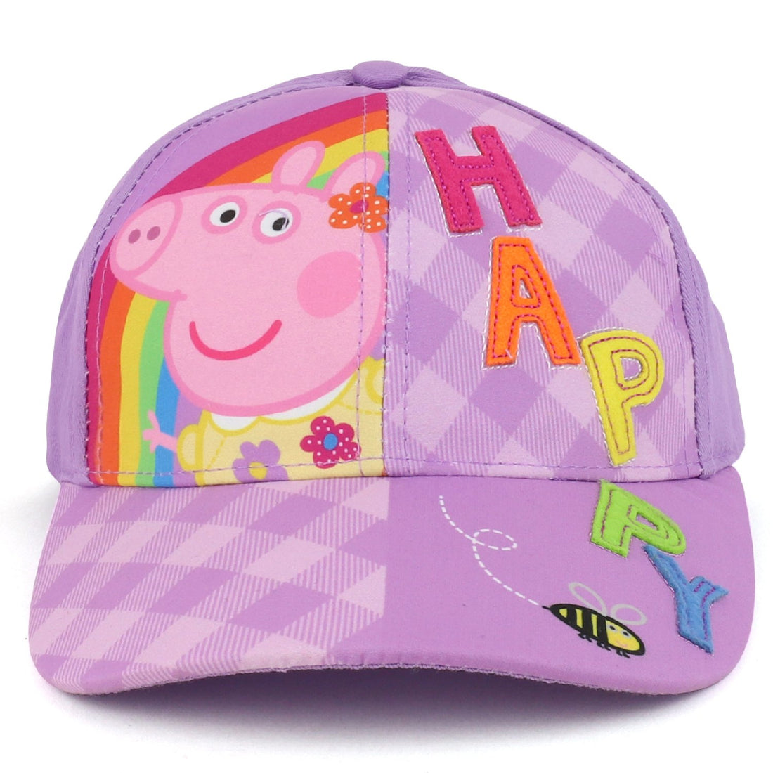 Trendy Apparel Shop Girls Kid's Youth Size Peppa Pig Happy Day Baseball Cap