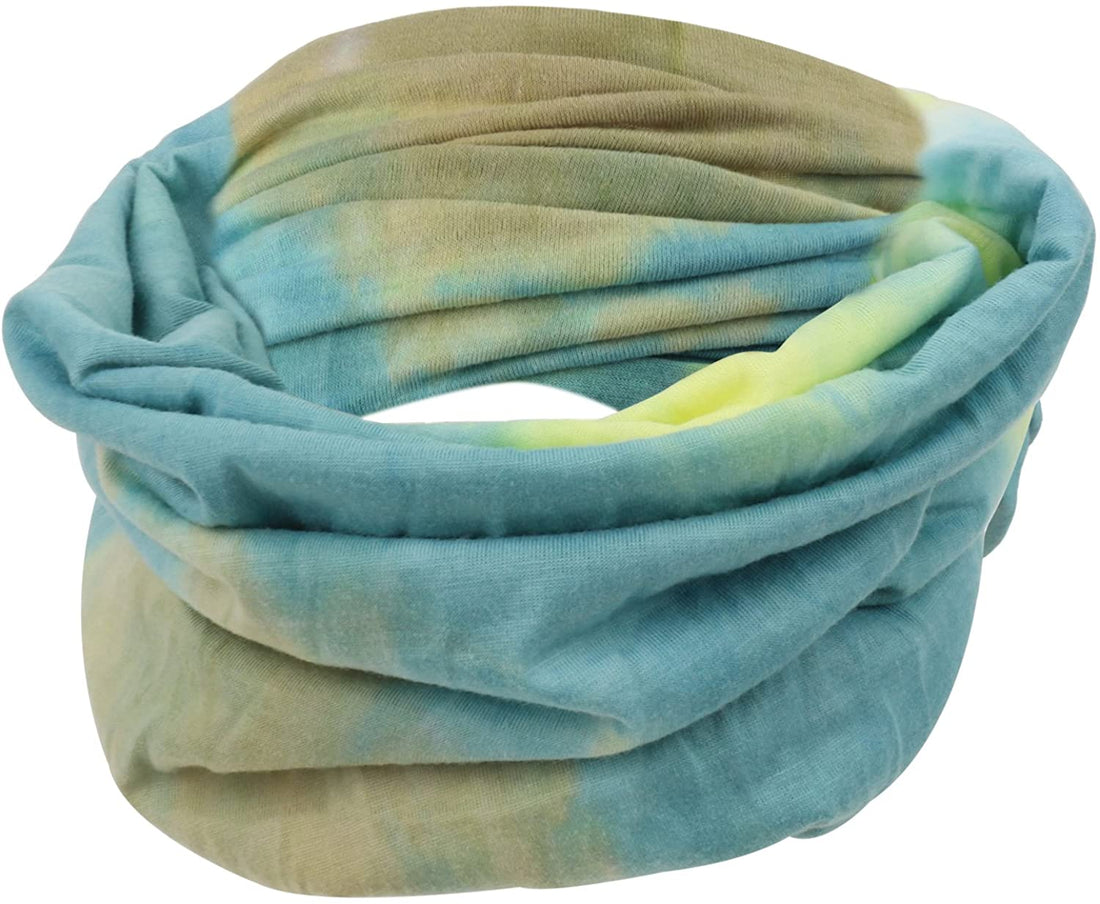 Trendy Apparel Shop Multifunctional Tie Dye Scarf Headband