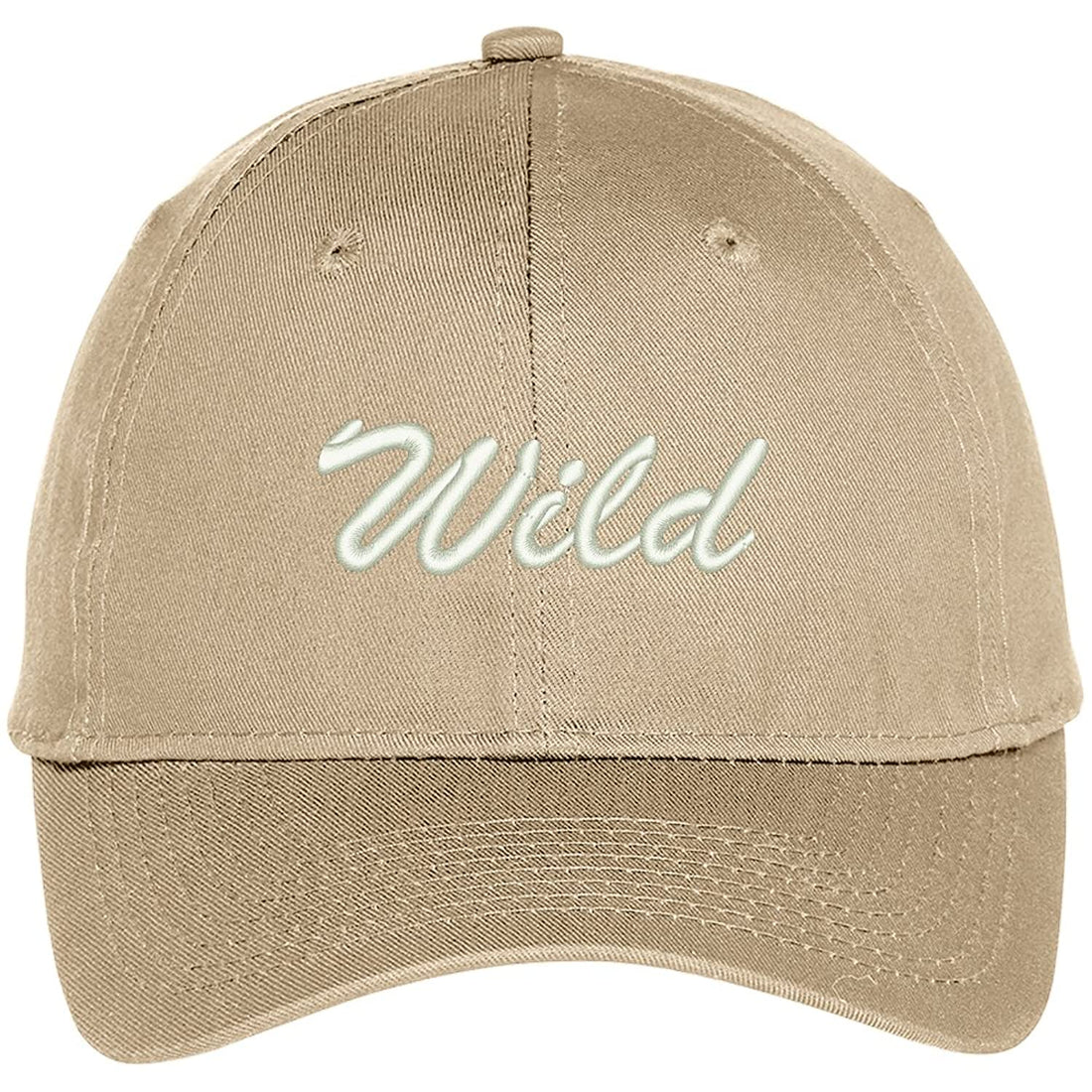 Trendy Apparel Shop Wild Embroidered Precurved Adjustable Cap