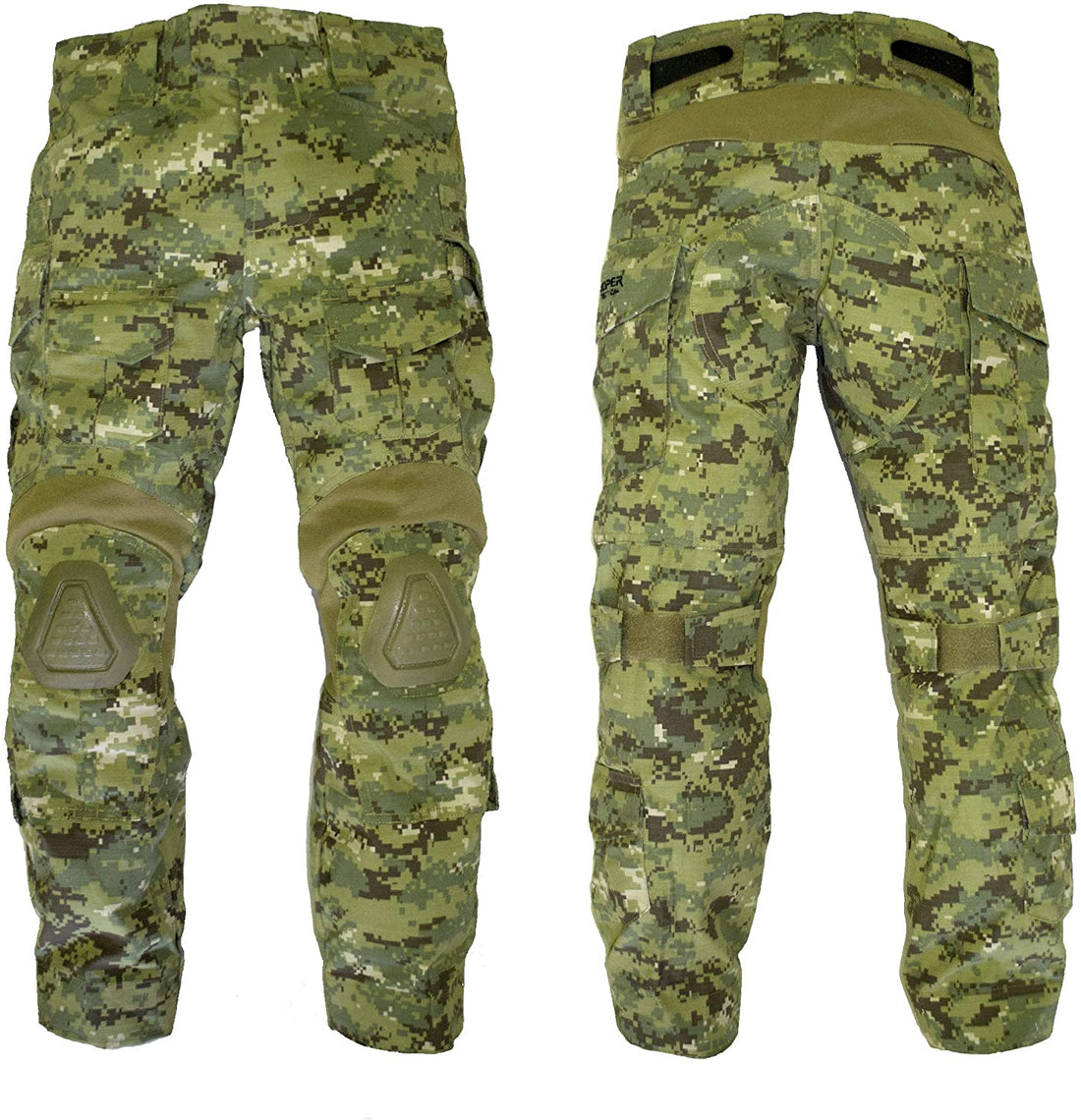 Trendy Apparel Shop Kid's US Soldier Digital Camouflage Combat Pants - NWU III - WDL - M
