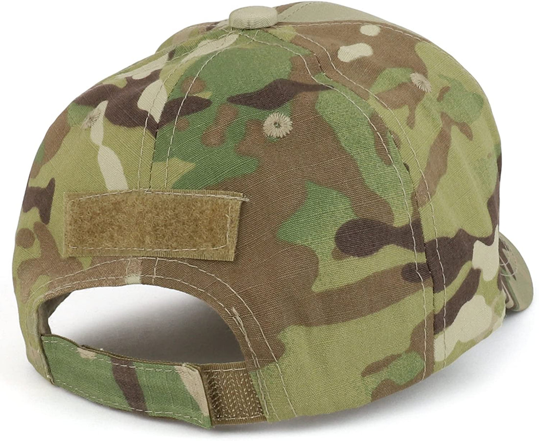 Trendy Apparel Shop Kid's Youth Size Tactical Cap with Hook and Loop Patch