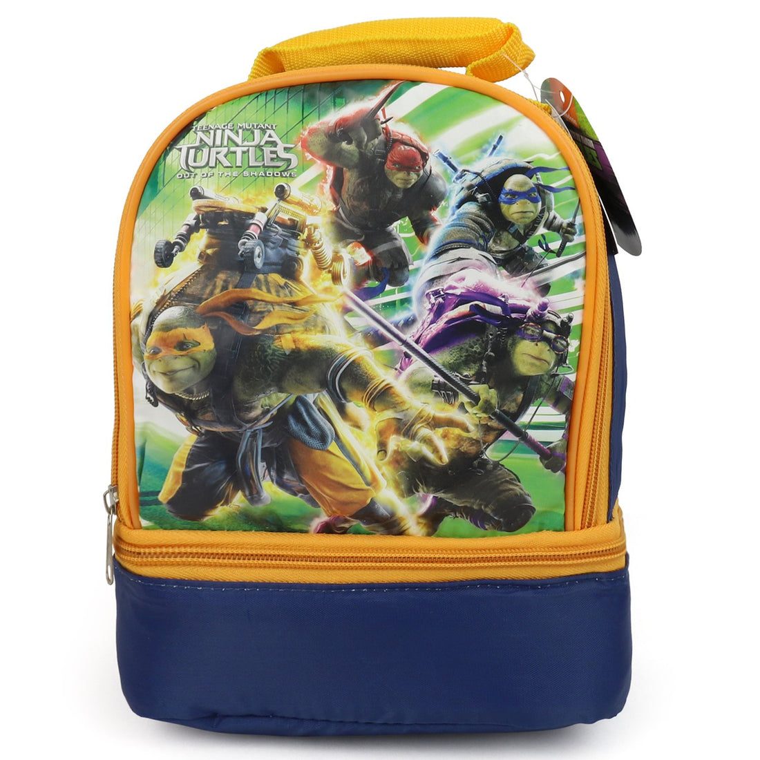 Trendy Apparel Shop TMNT Dome Shaped Insulated Drop Bottom School Lunch Bag