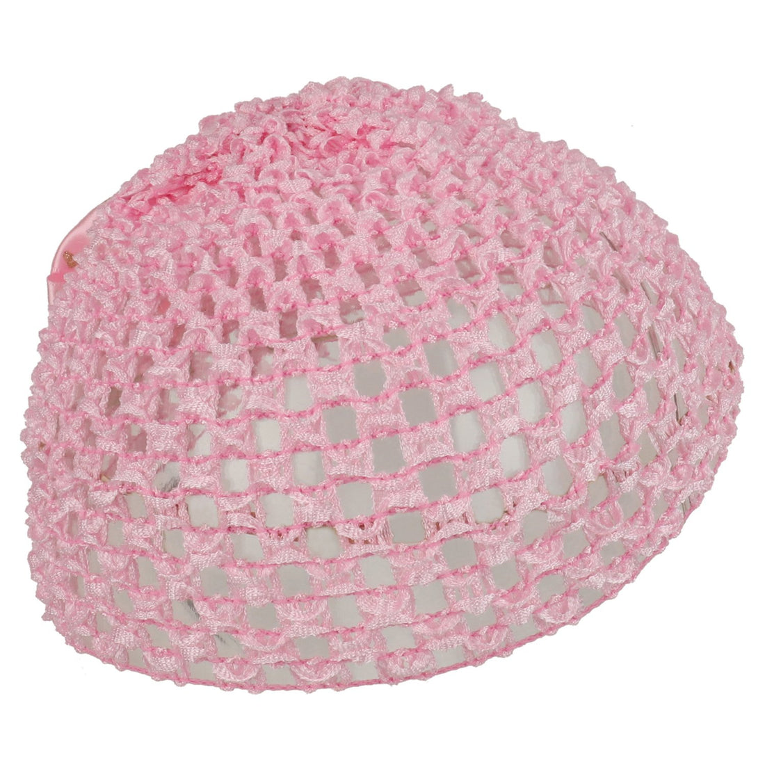 Trendy Apparel Shop Baby Infant's Crochet Hat with Grosgrain Bow and Socks