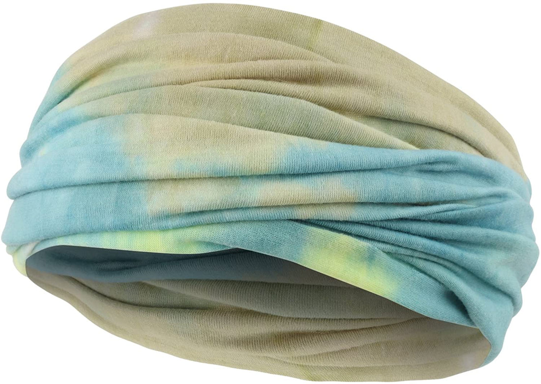 Trendy Apparel Shop Multifunctional Tie Dye Scarf Headband