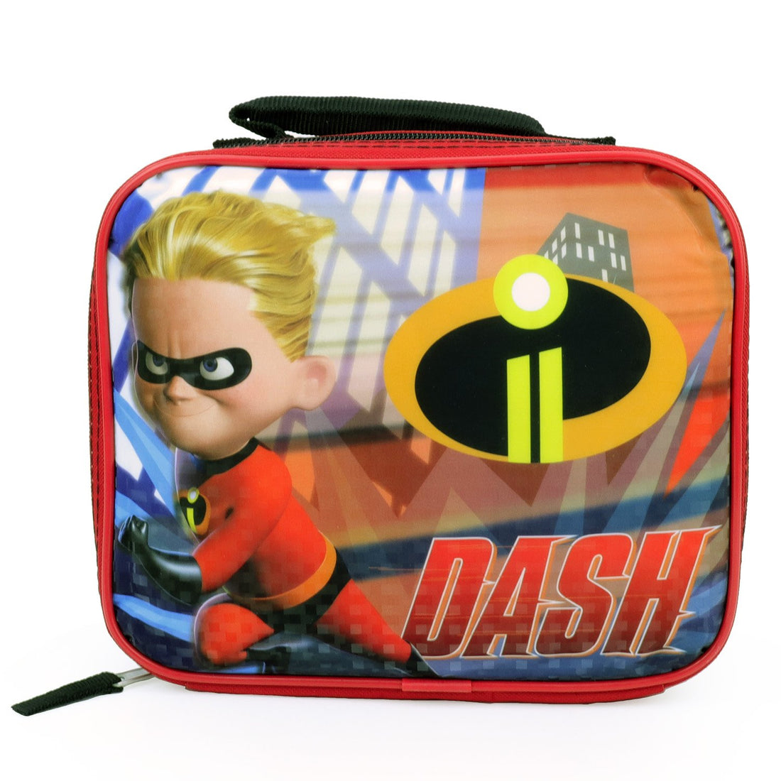 Trendy Apparel Shop Kid's Incredibles 2 Dash Reflective Dotted Pattern Lunch Bag